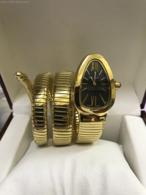 Bvlgari Snake Rose Gold and PVD 28mm-30mm Replica Watches