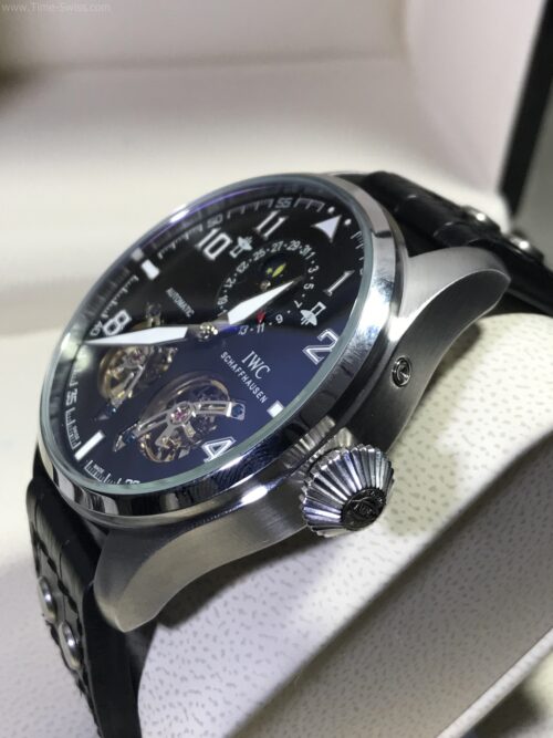 IWC Tourbillon Black Dial 01