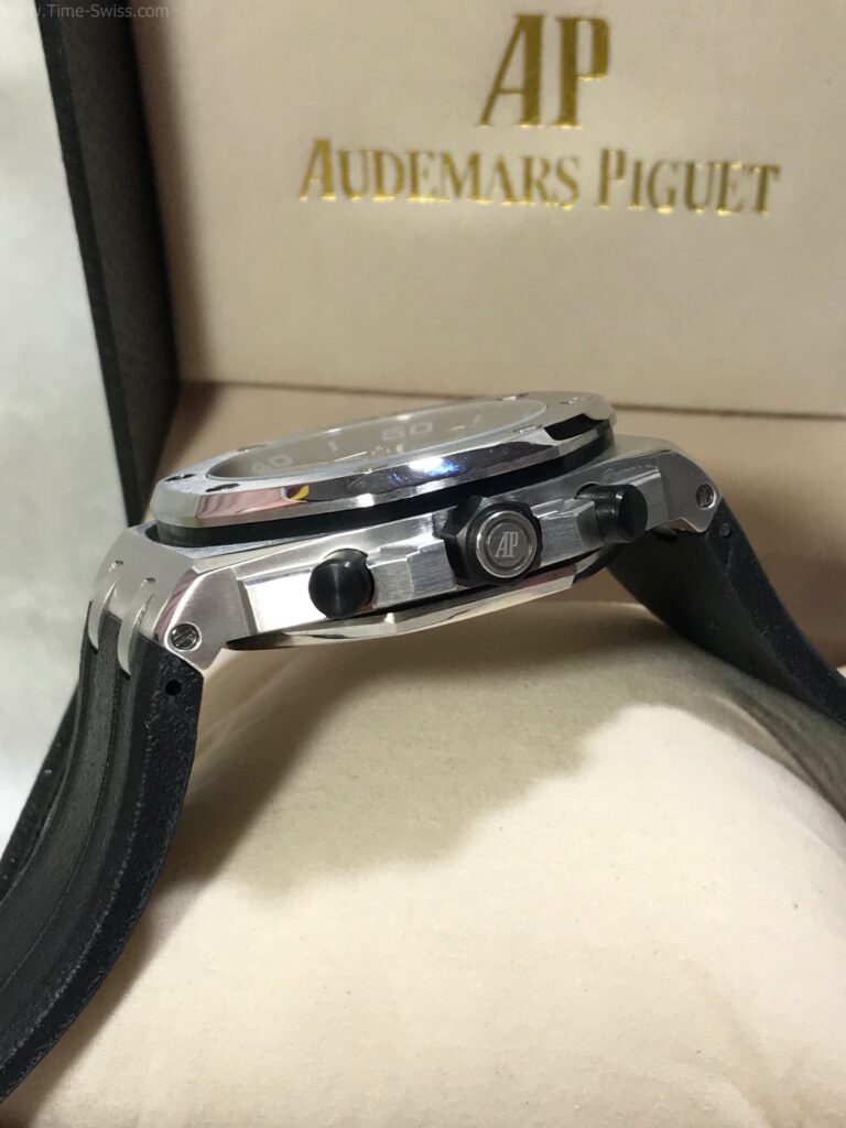 Audemars Piguet Royal Oak Driver Black Dial 45mm หน้าดำ 2วง สายยาง 03