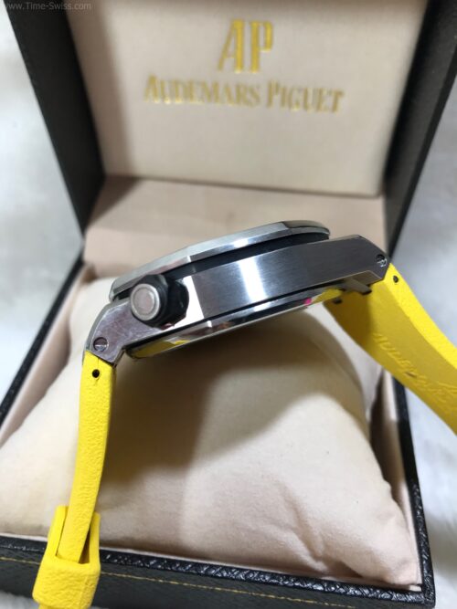Audemars Piguet Royal Oak Yellow Dial 45mm Yellow Rubble