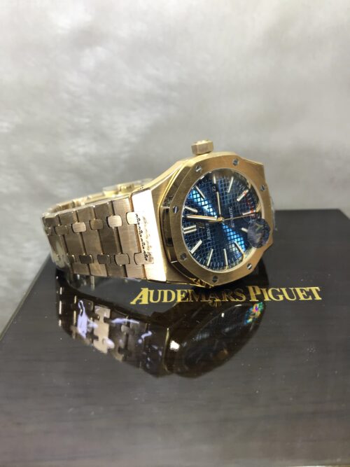 Audemars Piguet Royal Oak Yellow Gold Blue Dial 41mm NY