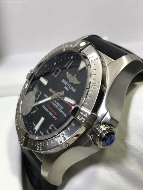 Breitling Chronometre Black Dial 42mm Rubble