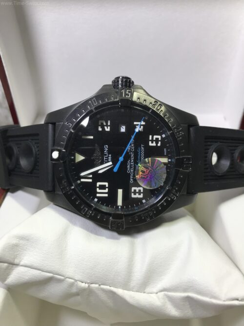 Breitling Chronometre PVD Black Dial 40mm Rubble