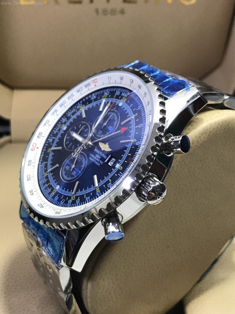 Breitling Navitimer Black Dial 43mm Steel หน้าดำ สายเหล็ก 02