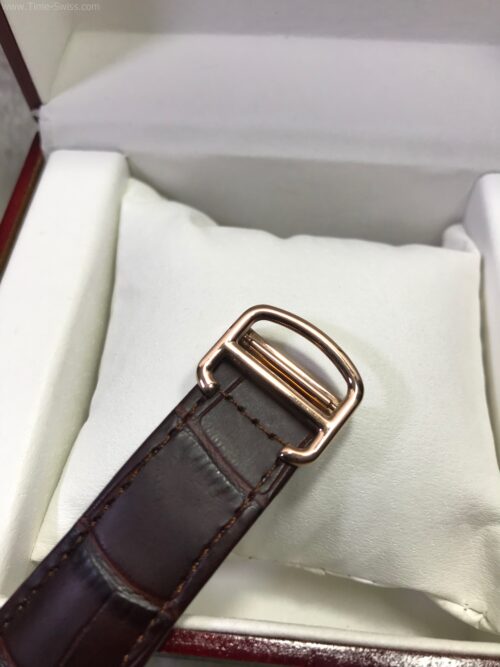 Cartier Tank Louis Rose Gold Tourbillon Black Dial