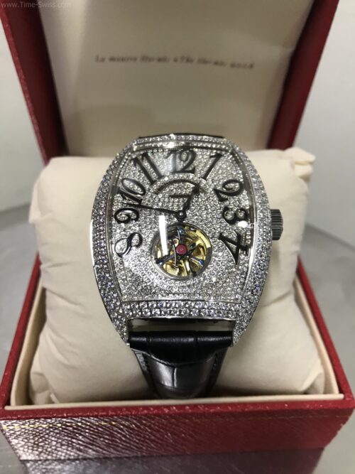 Franck Muller Geneve Tourbillon Diamond Dial