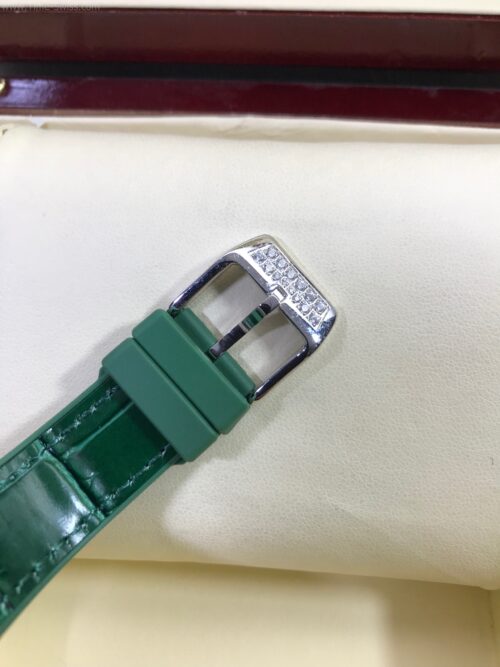 Franck Muller Long Island Diamond Green Dial Ladies