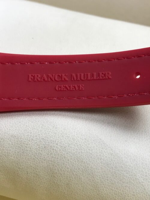 Franck Muller Long Island Diamond Red Dial Ladies