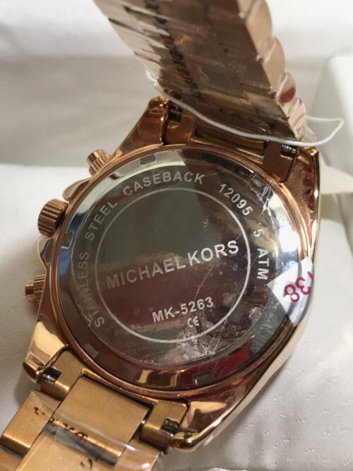 Michael Kors MK5263 Chronograph Diamond Rose Gold Dial 33mm