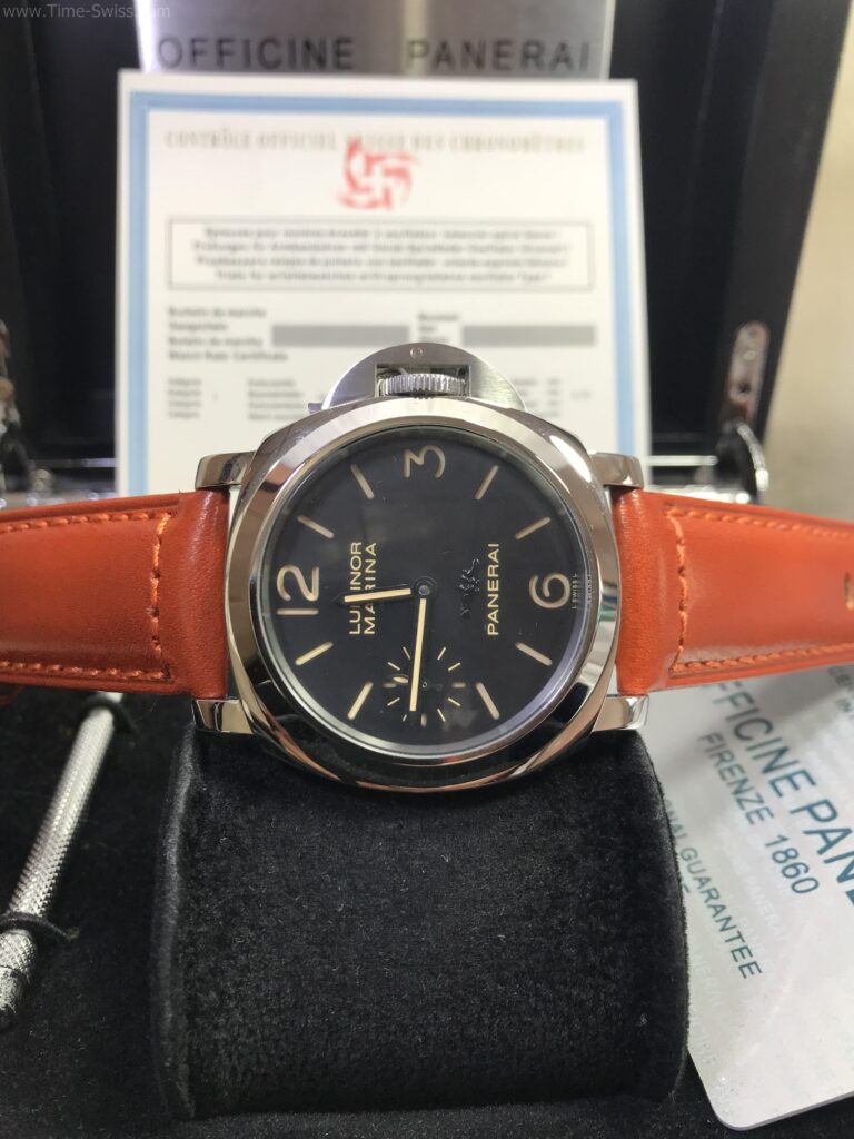 Panerai Luminor 1860 Edition Black Dial 44mm CC หน้าดำ มีเรือ 06