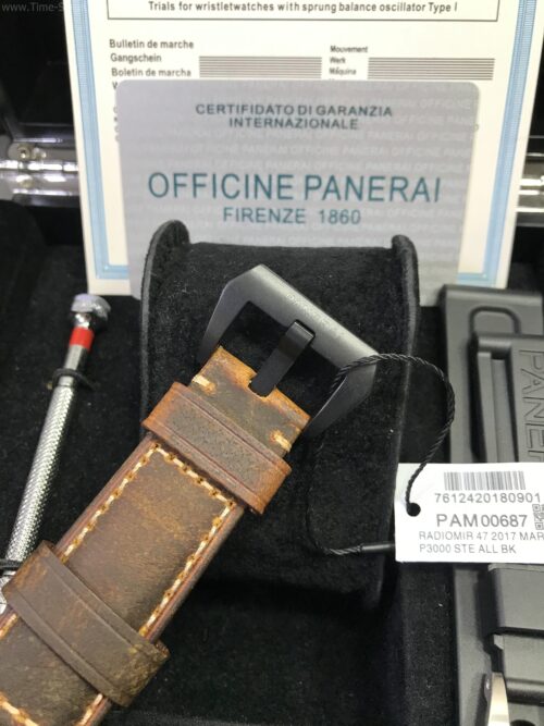 Panerai Luminor Marina Corbotect PAM1661 Carbon Black Dial 44mm