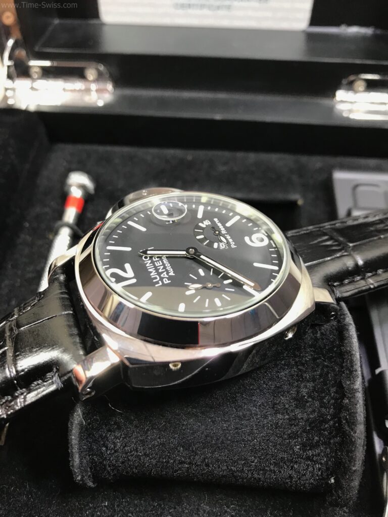 Panerai PAM1090 Power Reserve Black Dial 44mm CC สายหนังสีดำ 03