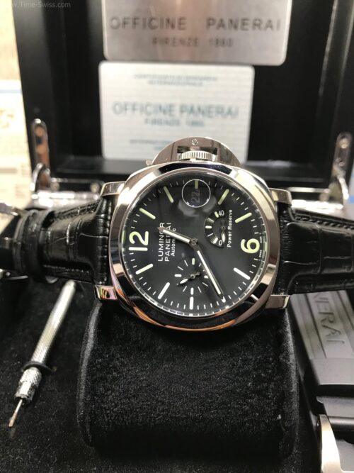 Panerai PAM1090 Power Reserve Black Dial 44mm CC