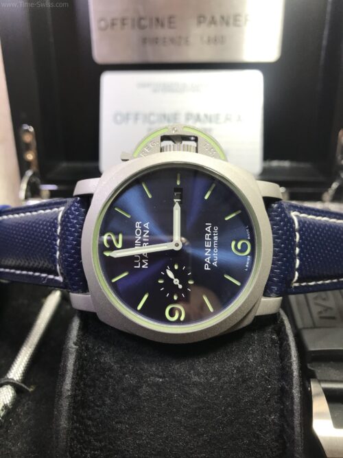 Panerai PAM1117 Luminor Marina Blue Dial 44mm