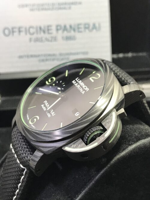 Panerai PAM1118 Luminor Marina Corbotect Black Dial 44mm