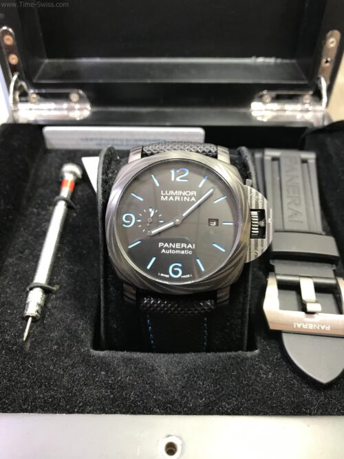 Panerai PAM1661 Luminor Marina Corbotect Black Dial 44mm