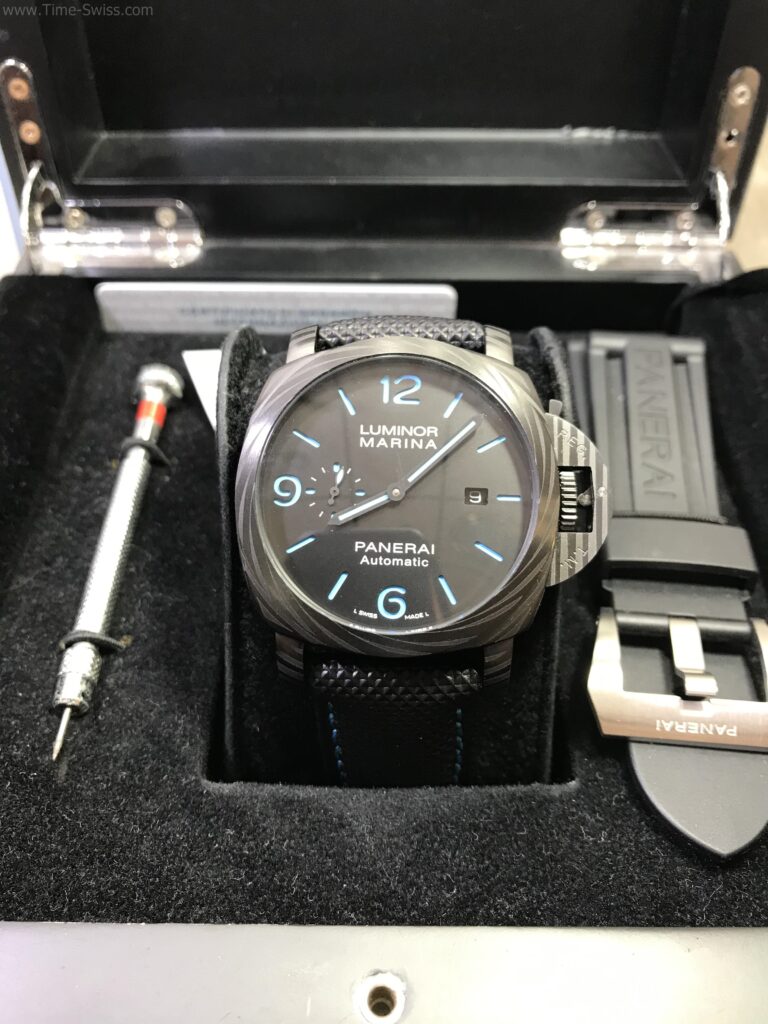 Panerai PAM1661 Luminor Marina Corbotect Black Dial 44mm คาร์บอน เลขฟ้า 01