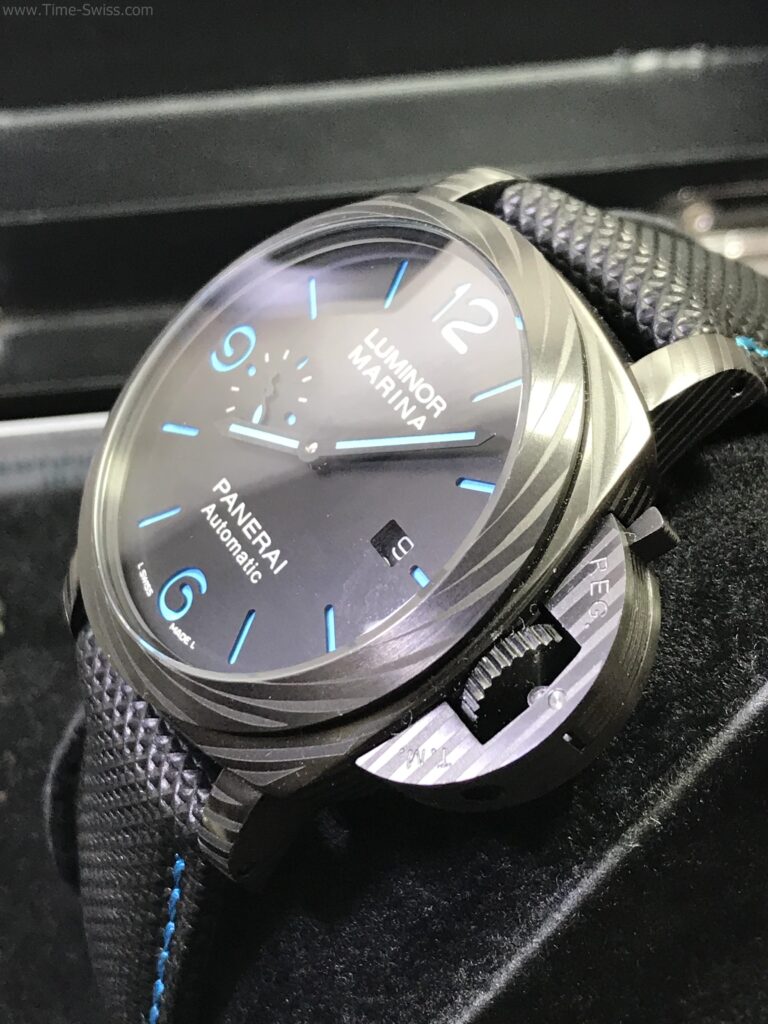 Panerai PAM1661 Luminor Marina Corbotect Black Dial 44mm คาร์บอน เลขฟ้า 02