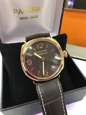 Panerai PAM379 RADIOMIR Rose Gold Black Dial 47mm CC