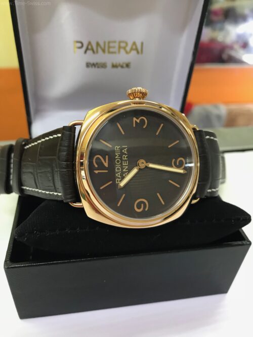 Panerai PAM379 RADIOMIR Rose Gold Black Dial 47mm CC