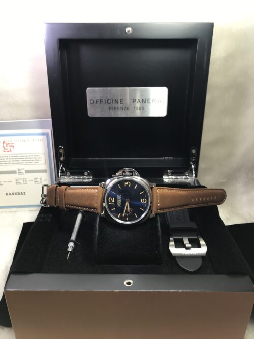 Panerai PAM926 Luminor Blue Dial 38mm