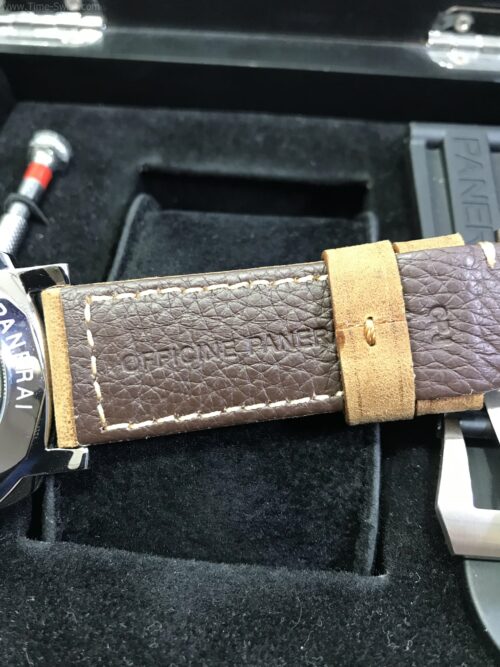 Panerai PAM998 Radiomir GMT Green Dial 45mm Leather Strap