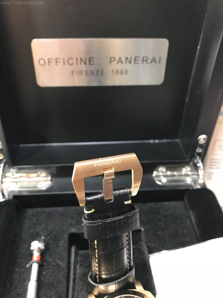 Panerai Power 10Day Rose Gold Black Dial 44mm สายหนังดำ 03