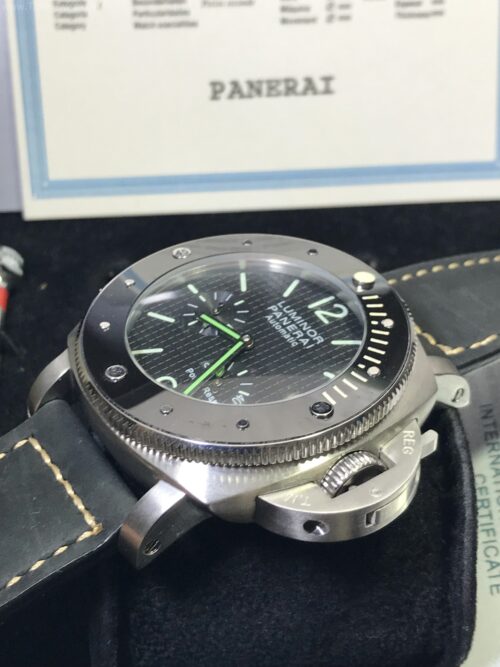 Panerai Power Reserve Submasible Black Dial 47mm