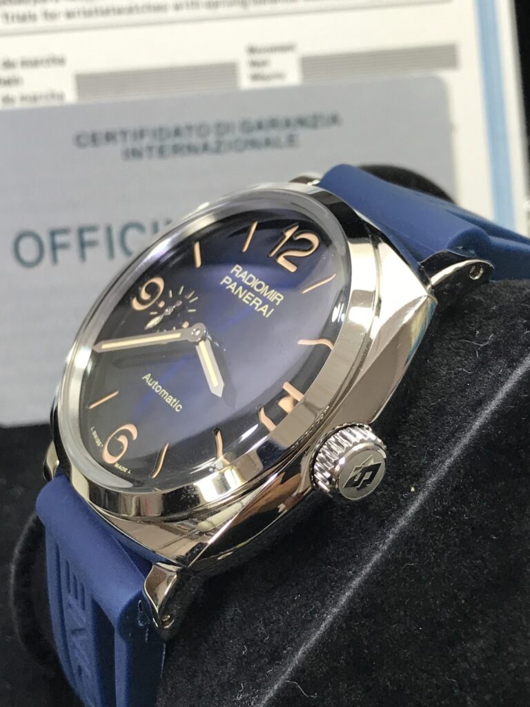 Panerai Radiomir PAM997 Blue Dial 44mm Rubble หน้าน้ำเงินเงา 02