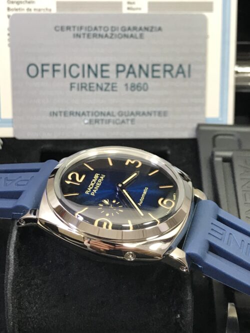 Panerai Radiomir PAM997 Blue Dial 44mm Rubble