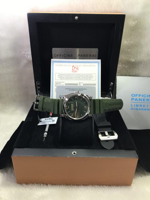 Panerai Radiomir PAM997 Green Dial 44mm Rubble