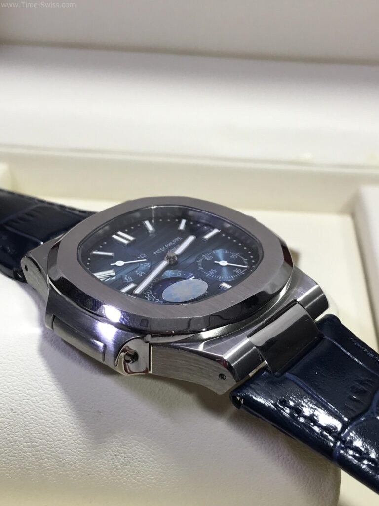 Patek Nautilus 5712G001 Power Blue Dial 40mm CC หน้าน้ำเงิน สายหนัง 03