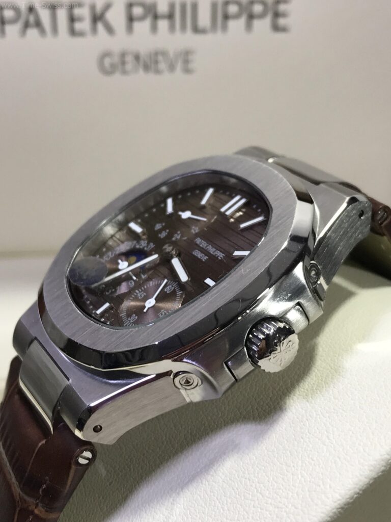 Patek Nautilus 5712G001 Power Brown Dial 40mm CC หน้าน้ำตาล สายหนัง 02