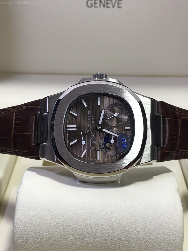 Patek Nautilus 5712G001 Power Brown Dial 40mm CC หน้าน้ำตาล สายหนัง 06