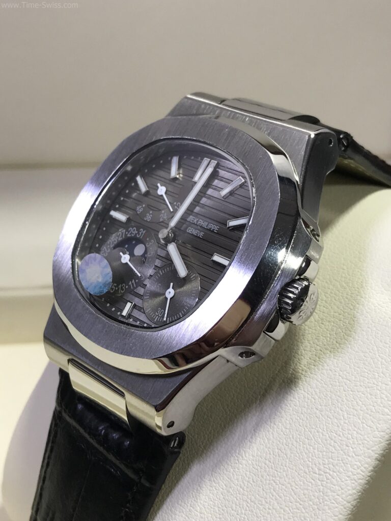 Patek Nautilus 5712G001 Power Grey Dial 40mm CC หน้าเทา สายหนัง 02