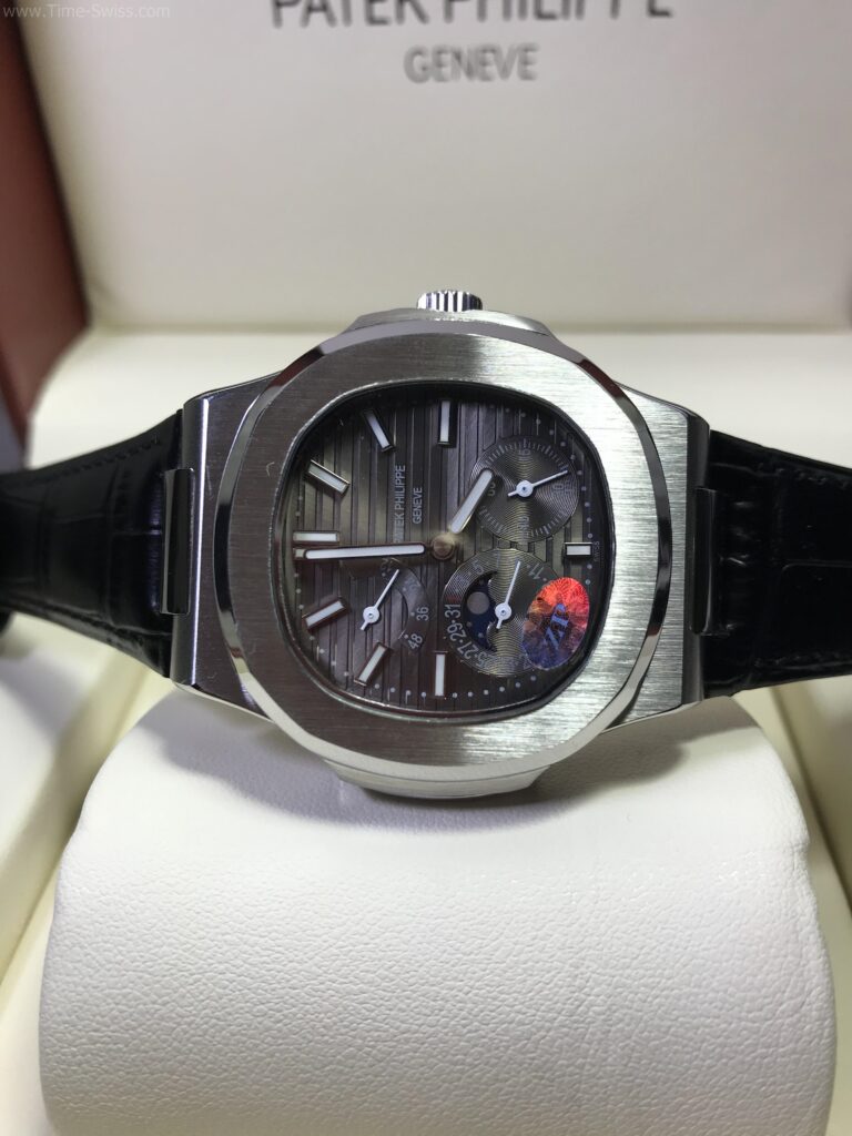 Patek Nautilus 5712G001 Power Grey Dial 40mm CC หน้าเทา สายหนัง 07