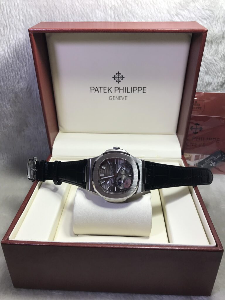 Patek Nautilus 5712G001 Power Grey Dial 40mm CC หน้าเทา สายหนัง 08