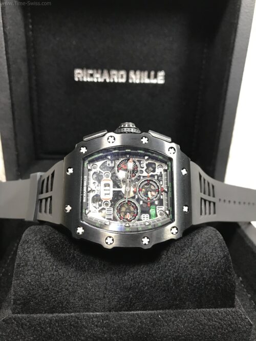 Richard Mille RM011-03 PVD Black Rubber 42mm CC