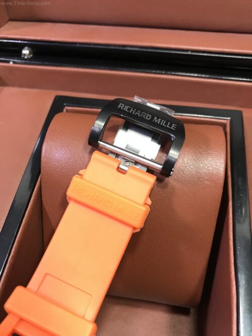 Richard Mille RM011-03 PVD Orange Rubber 40mm