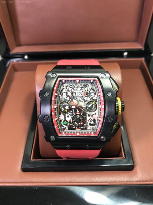 Richard Mille RM011-03 PVD Red Rubber 40mm