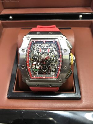 Richard Mille RM011 03RG003 Red Rubber 40mm