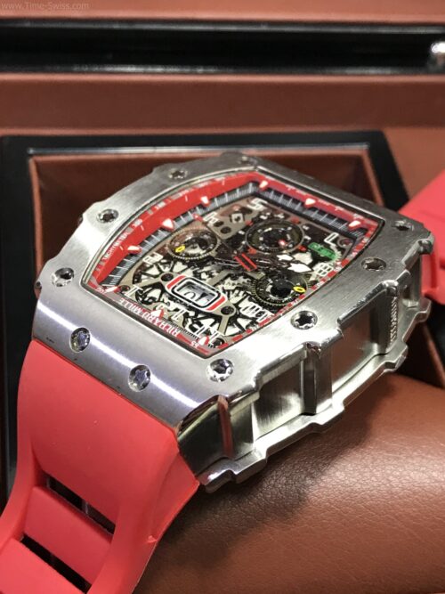 Richard Mille RM011 03RG003 Red Rubber 40mm
