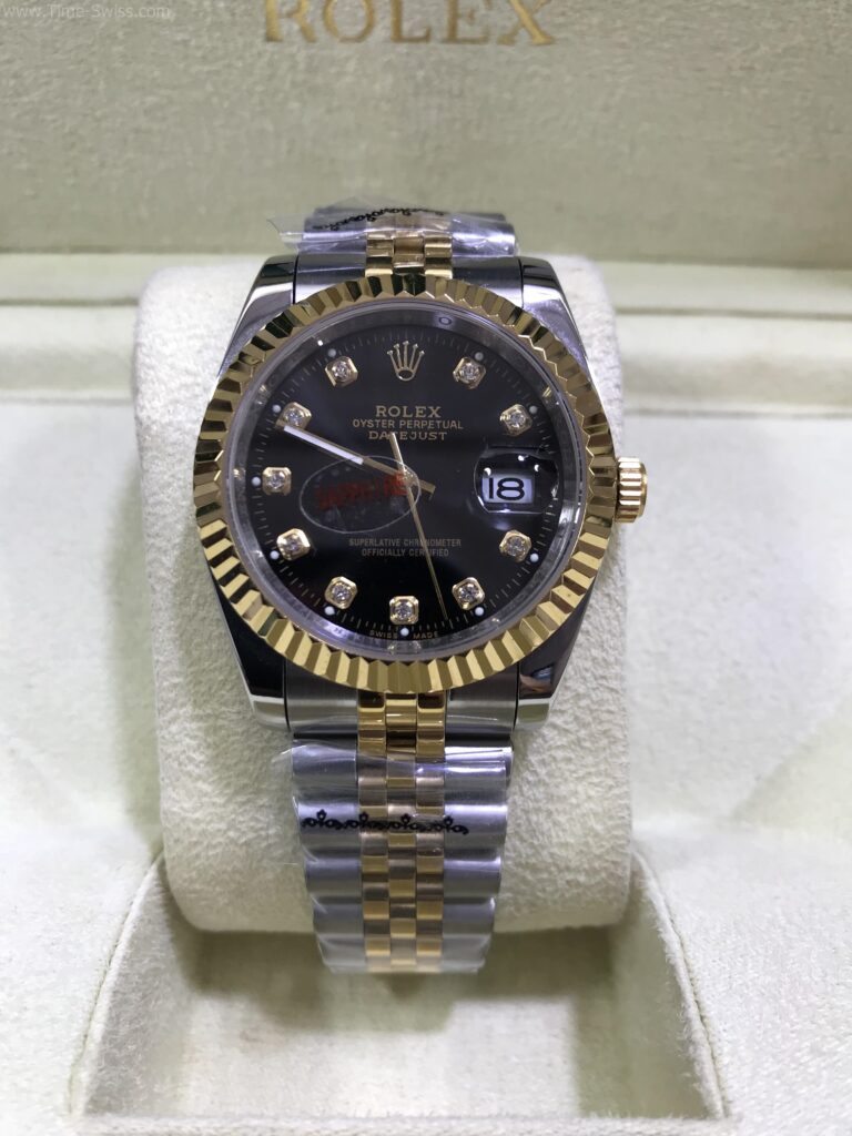 Rolex Datejust 2k Black Dial 36mm หน้าดำ 5ข้อ 01