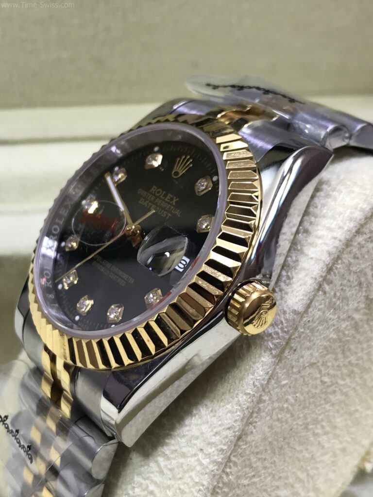 Rolex Datejust 2k Black Dial 36mm หน้าดำ 5ข้อ 02