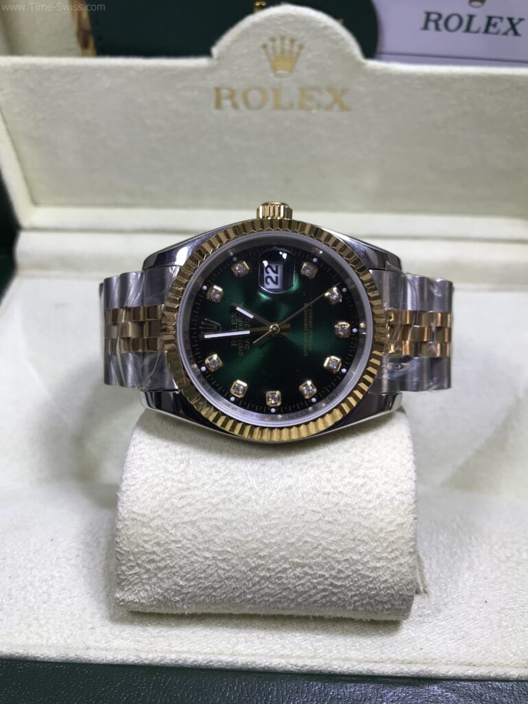 Rolex Datejust 2k Green Dial 36mm หน้าเขียว 5ข้อ 07