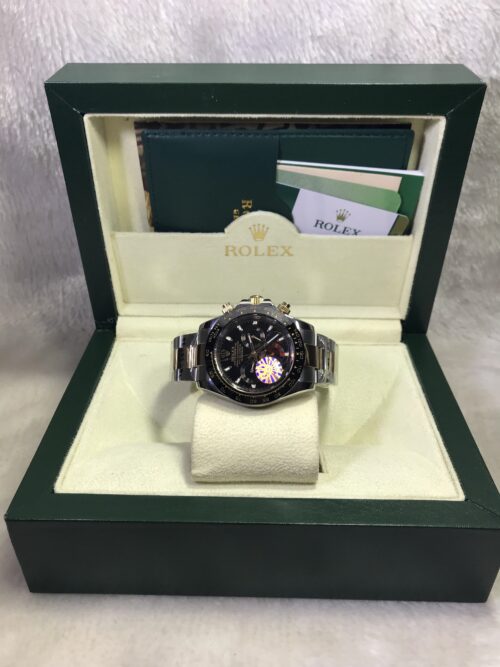 Rolex Daytona Two Tone Ceramic Black Dial 40mm CC