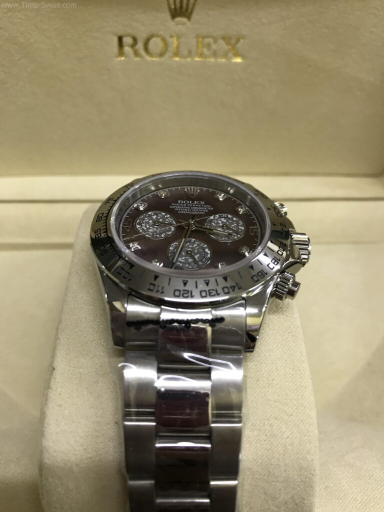 Rolex Daytona Brown Dial 40mm CC หน้าน้ำตาล ขอบเรียบ 03