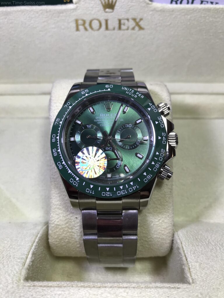 Rolex Daytona Ceramic Greem Hulk 40mm CC หน้าเขียว ขอบเขียว 01