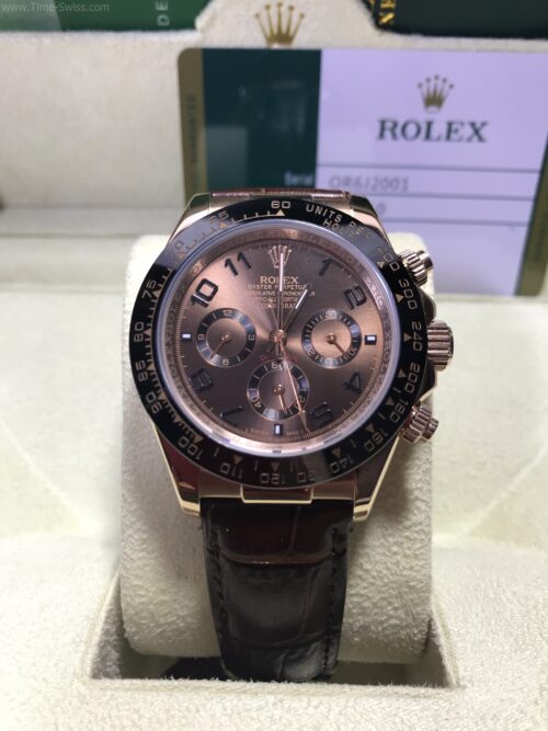 Rolex Daytona Ceramic Rose Gold Chocolate 40mm