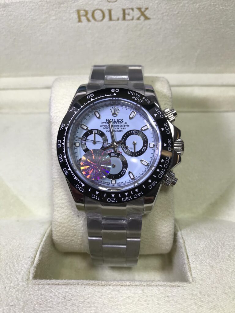 Rolex Daytona Ceramic White Dial 40mm CC หน้าขาว ขอบเซลามิกดำ 01